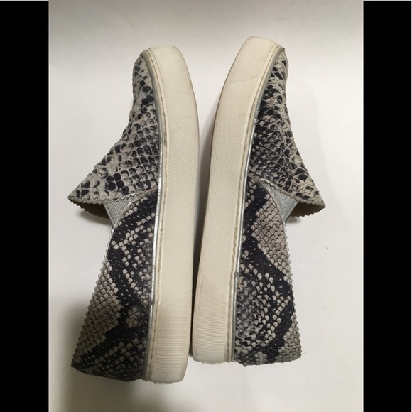 Stuart Weitzman Nugget Snake-Print Slip-On Sneaker - Picture 5 of 16